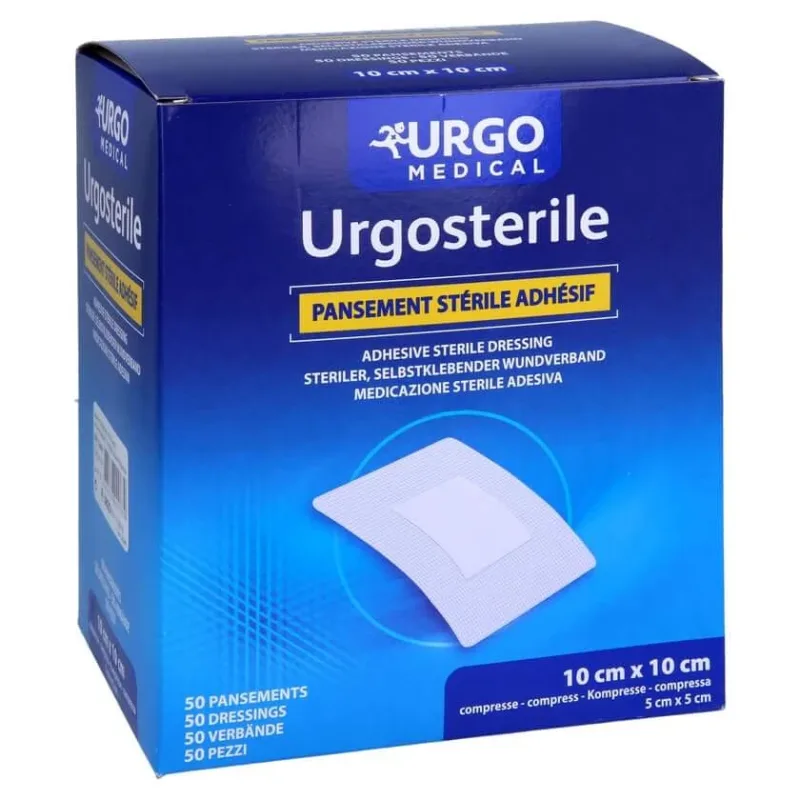 Pansament urgosteril 100x100 mm steril 50 buc. — preț și oferte