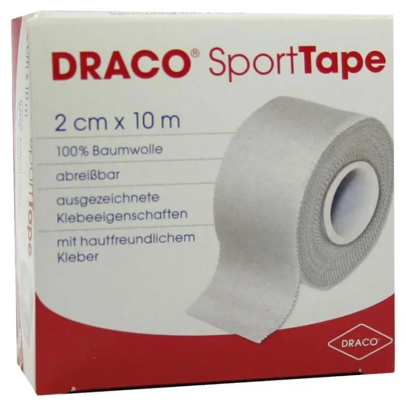 Bandaj cu bandă Draco 2 cmx10 m alb 1 buc — preț și oferte