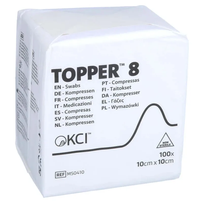 Topper 8 Compr.10x10 cm nesteril 100 buc. — preț și oferte