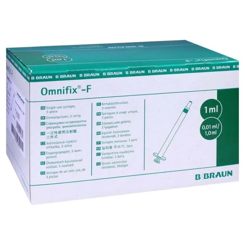 B. Braun Omnifix®-F 100X1 ml — preț și oferte