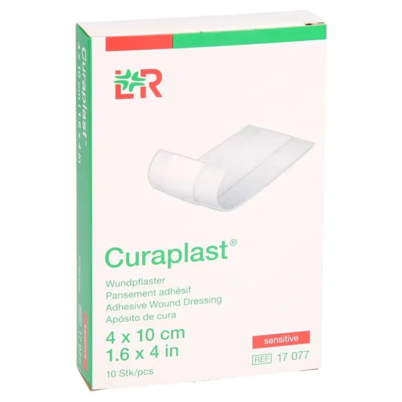 Curaplast Pansamente sensibile pentru răni 4x10cm 10 buc — preț și oferte