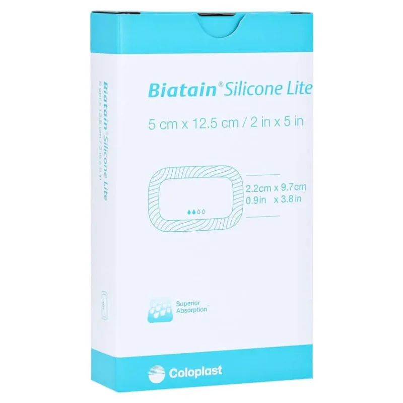 Biatain Silicon Lite pansament spumă 5x12 5 buc — preț și oferte