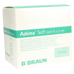 Askina Pansament moale pentru răni 5x9 cm steril 50 buc.