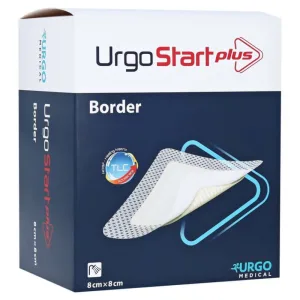 Pansament Urgostart Plus Border 8x8 cm 20 buc
