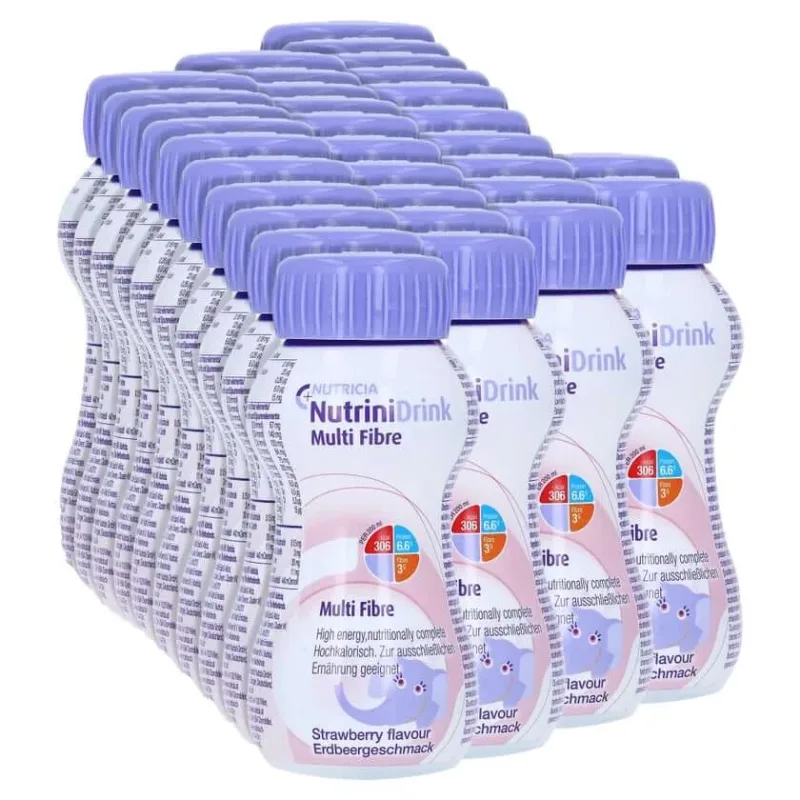 Nutrinidrink Multifibre aromă căpșuni 32X200 ml — preț și oferte