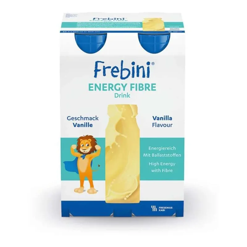 Frebini Energy Fibre Drinking Food Vanilie 4X200 ml — preț și oferte