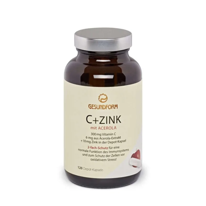 Healthy Form C+zinc M.acerola Depot Capsule 120 Capsule — preț și oferte