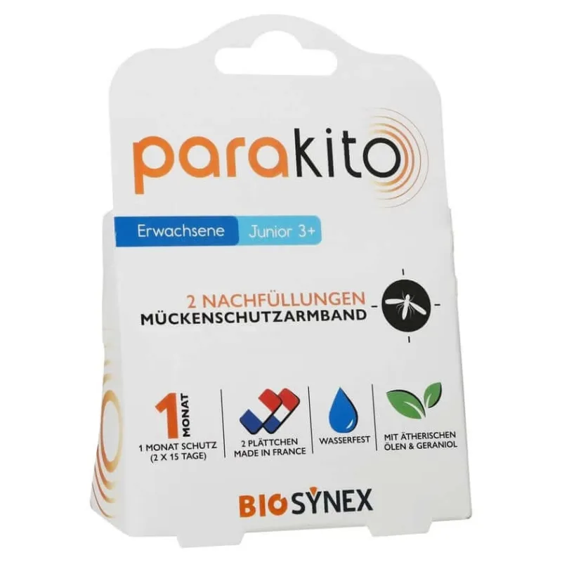 Parakito repelent de țânțari 2 reumplere 1 buc — preț și oferte