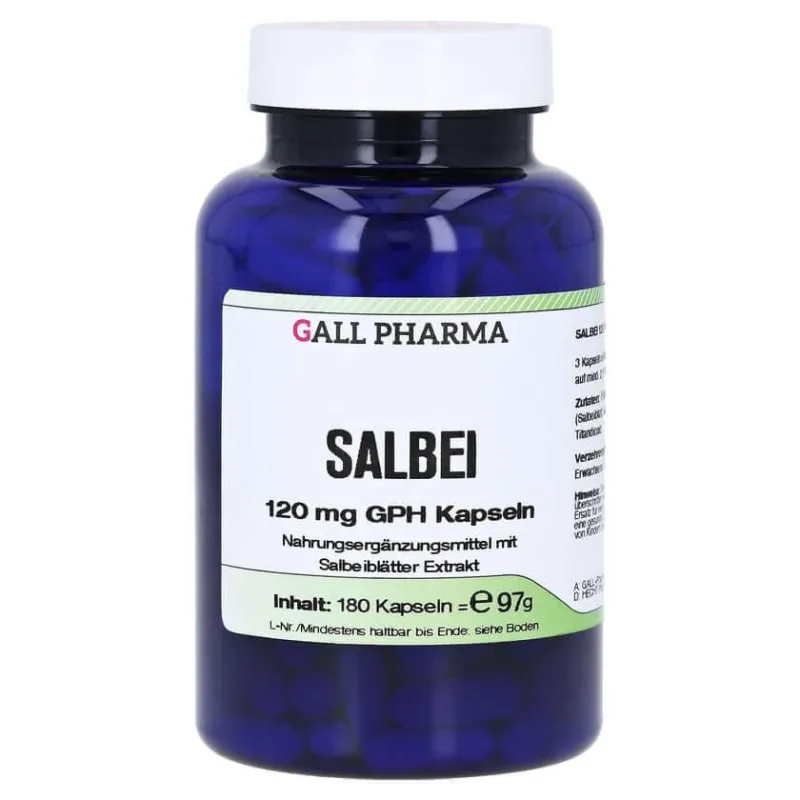 Salvie 120 mg GPH Capsule 180 Capsule — preț și oferte