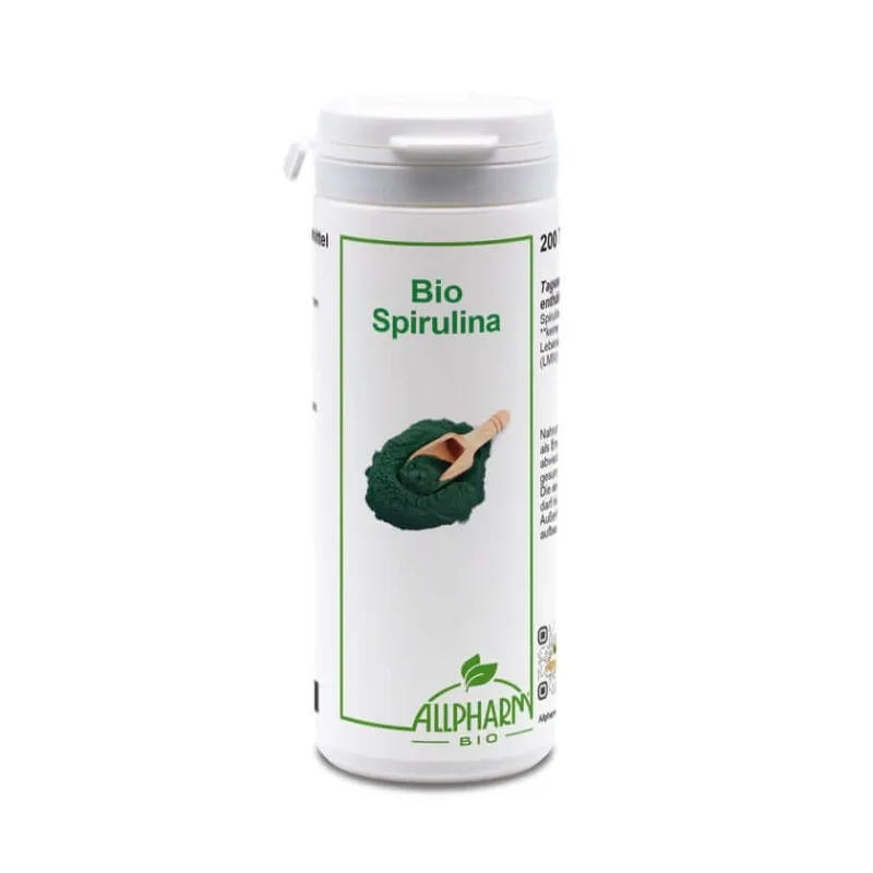 Spirulină organică Allpharm Premium 200 St — preț și oferte