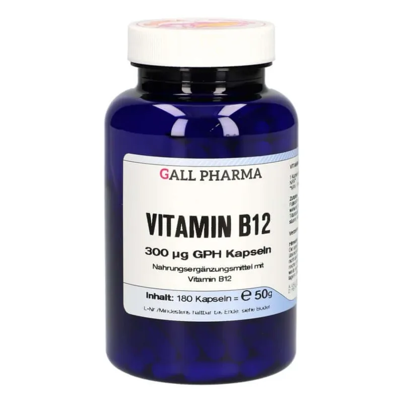 Vitamina B12 300 µg GPH Capsule 180 Capsule — preț și oferte