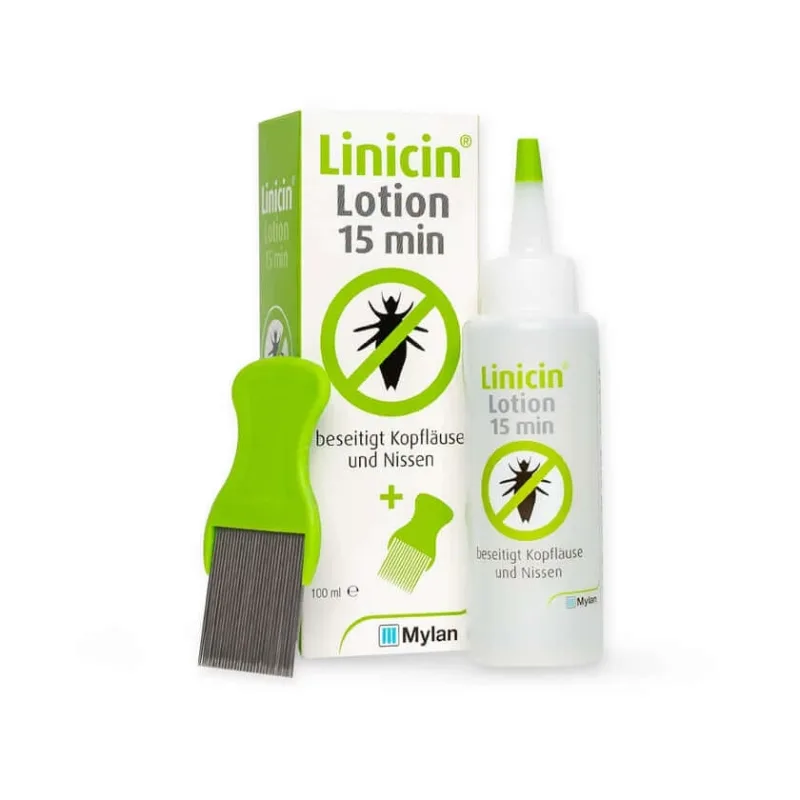 Linicin Loțiune cu pieptene pentru păduchi 100 ml — preț și oferte