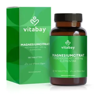 Vitabay Citrat de magneziu 400 MG 180 St