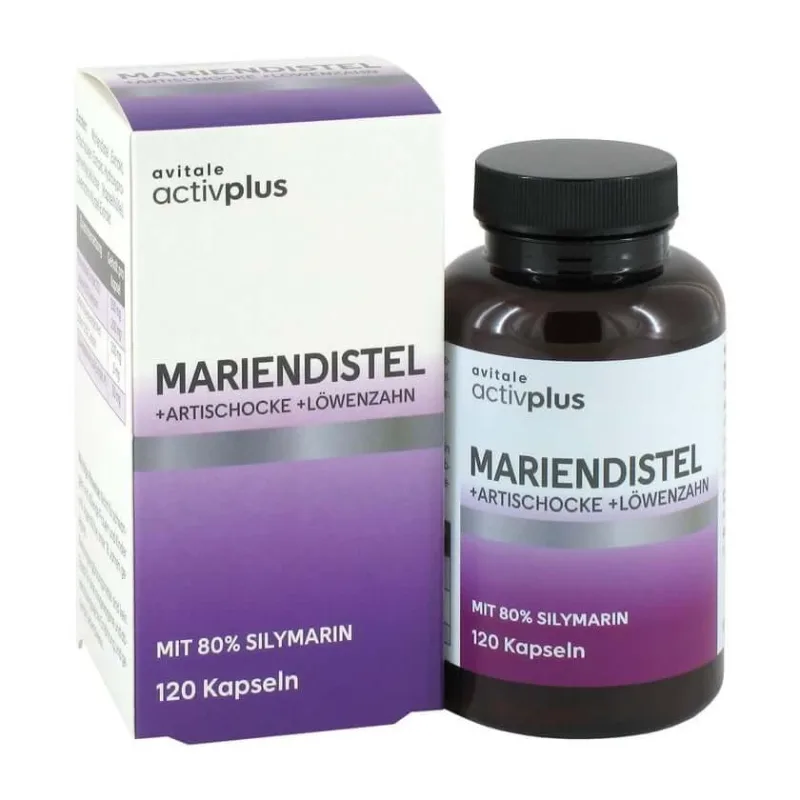 Activplus ciulin de lapte+artichoke+păpăpădie caps. 120 Caps. — preț și oferte