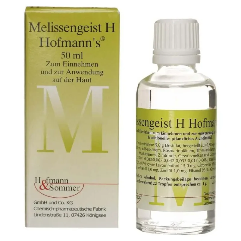 Melissa Spirit H Hofmann's Drops 50 ml — preț și oferte