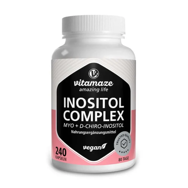 Inositol complex crom+vitamina B6+acid folic Kps. 240 St — preț și oferte
