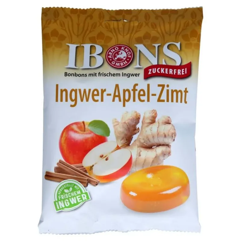 Ibons Ginger Apple Cinnamon o.Sugar Bag Lu 75 g — preț și oferte