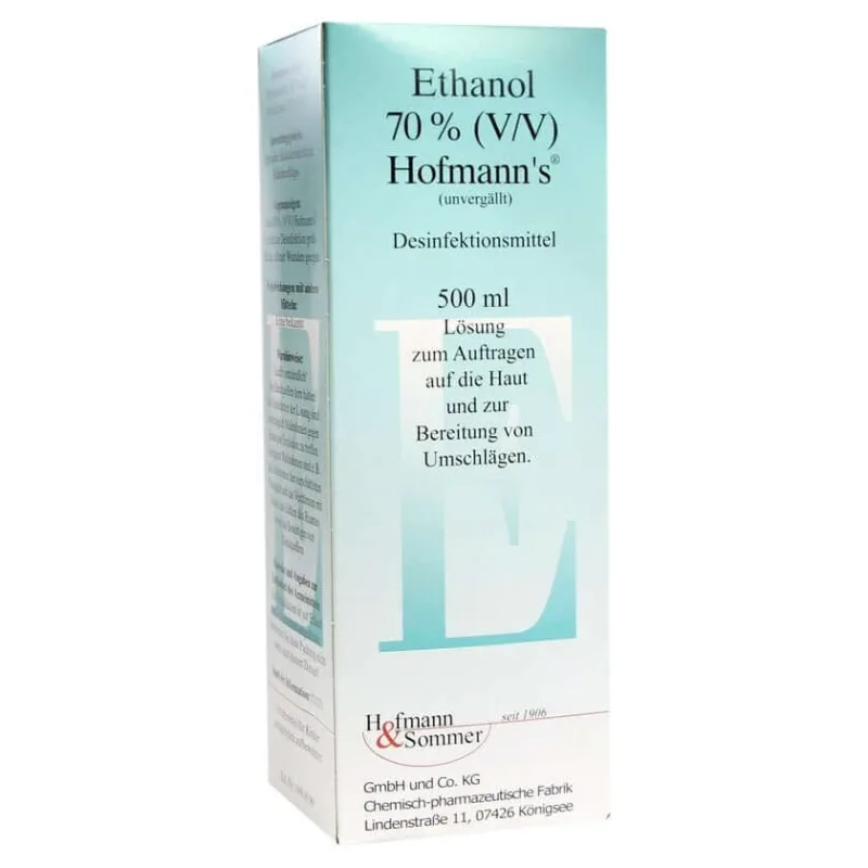 Etanol 70% V/V Hofmann's 500 ml — preț și oferte