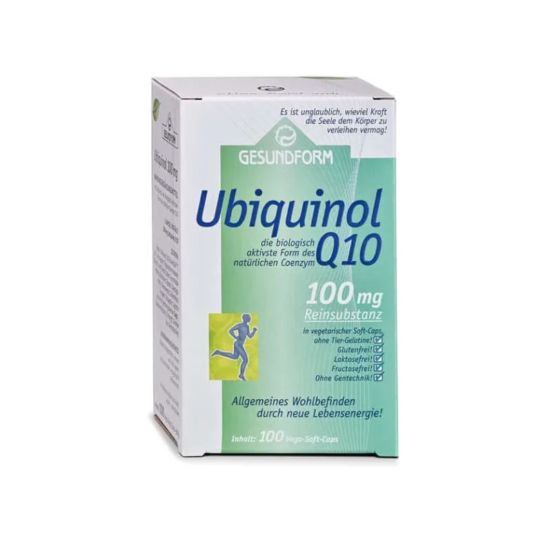 GESUNDFORM Ubiquinol 100mg 100 St — preț și oferte