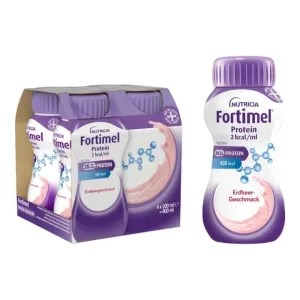 Fortimel Protein 2kcal aromă de căpșuni 32X200 ml