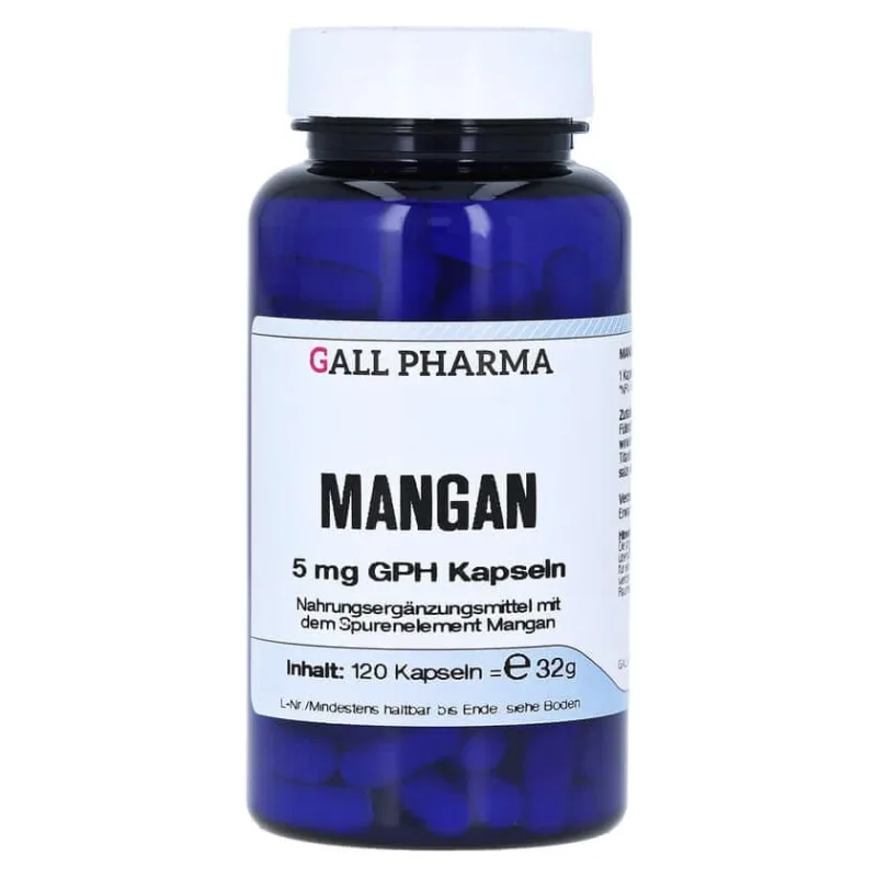 Mangan 5 mg GPH Capsule 120 Capsule — preț și oferte