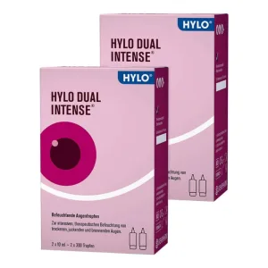 HYLO DUAL Picături intense pentru ochi 4X10 ml