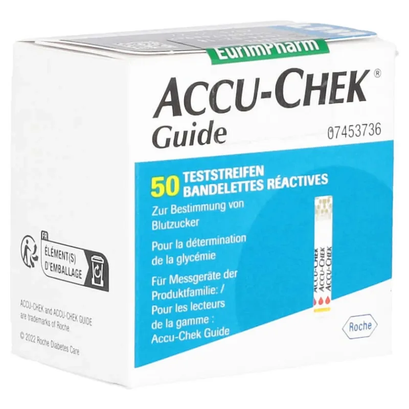 Accu-chek Guide benzi de testare 1X50 buc — preț și oferte