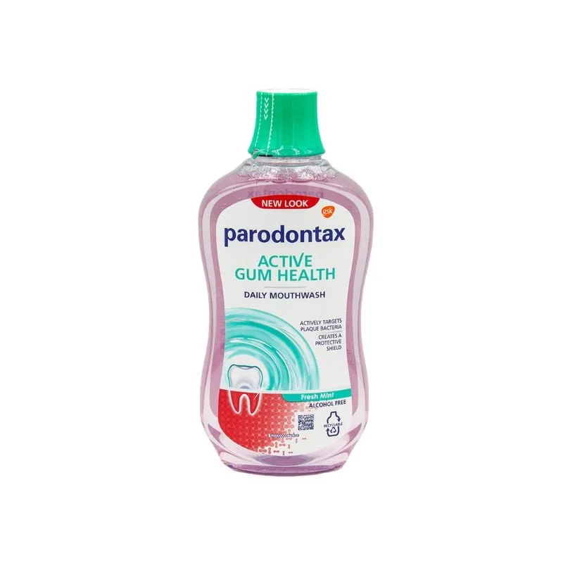 Apa de gura fara alcool Active Gum Health Parodontax, 500 ml, Gsk — preț și oferte