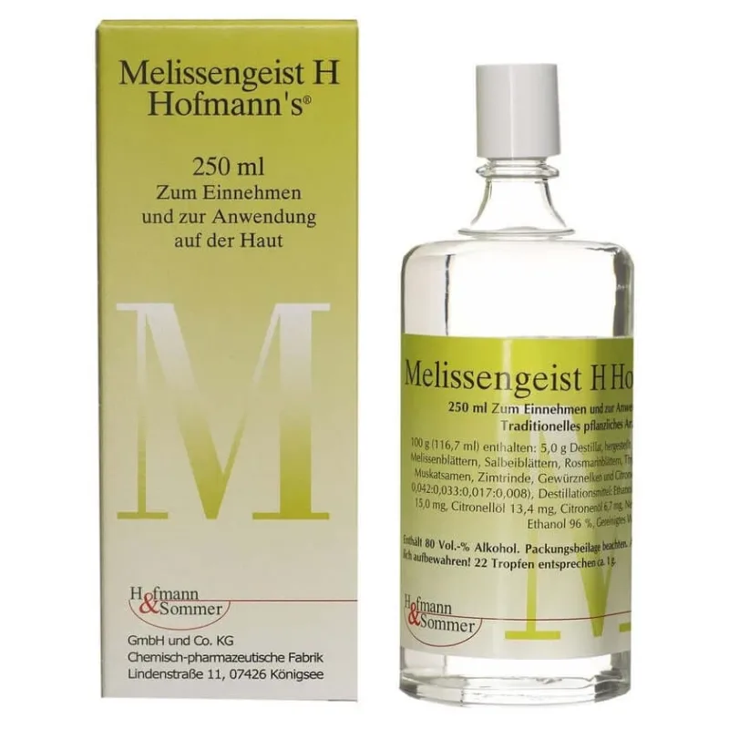 Melissa Spirit H Hofmann's Drops 250 ml — preț și oferte