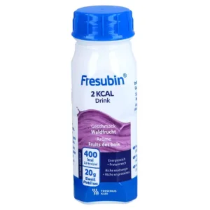 Fresubin 2 Kcal Drink Forest Fruit Drink Sticlă 4X200 ml