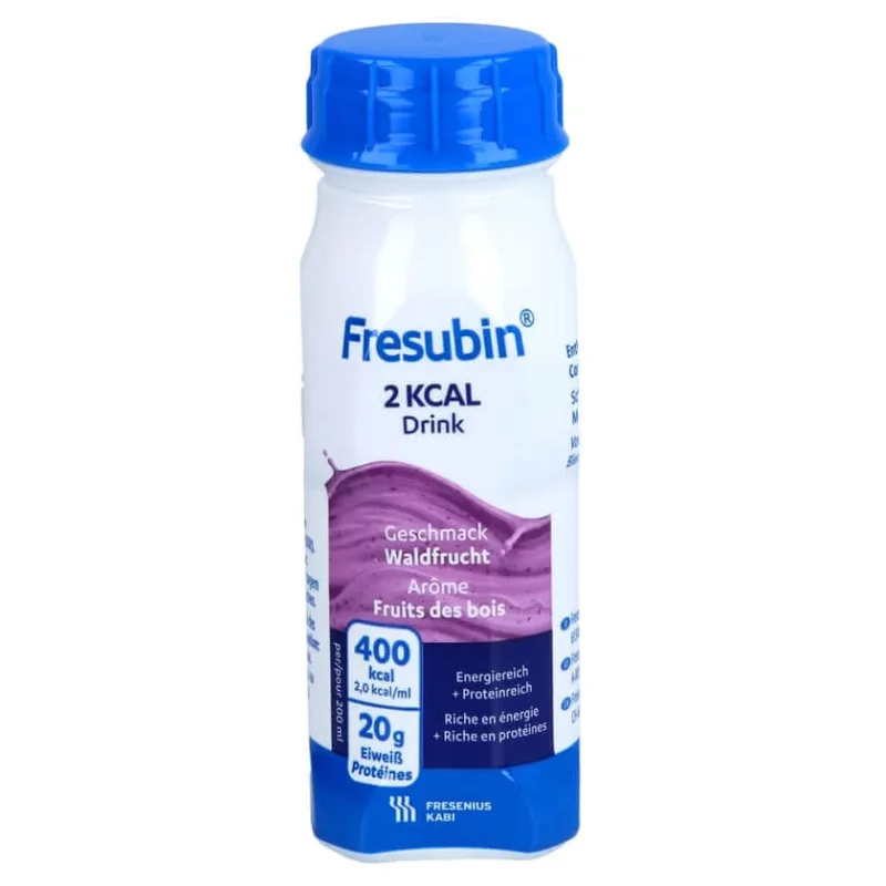 Fresubin 2 Kcal Drink Forest Fruit Drink Sticlă 4X200 ml — preț și oferte