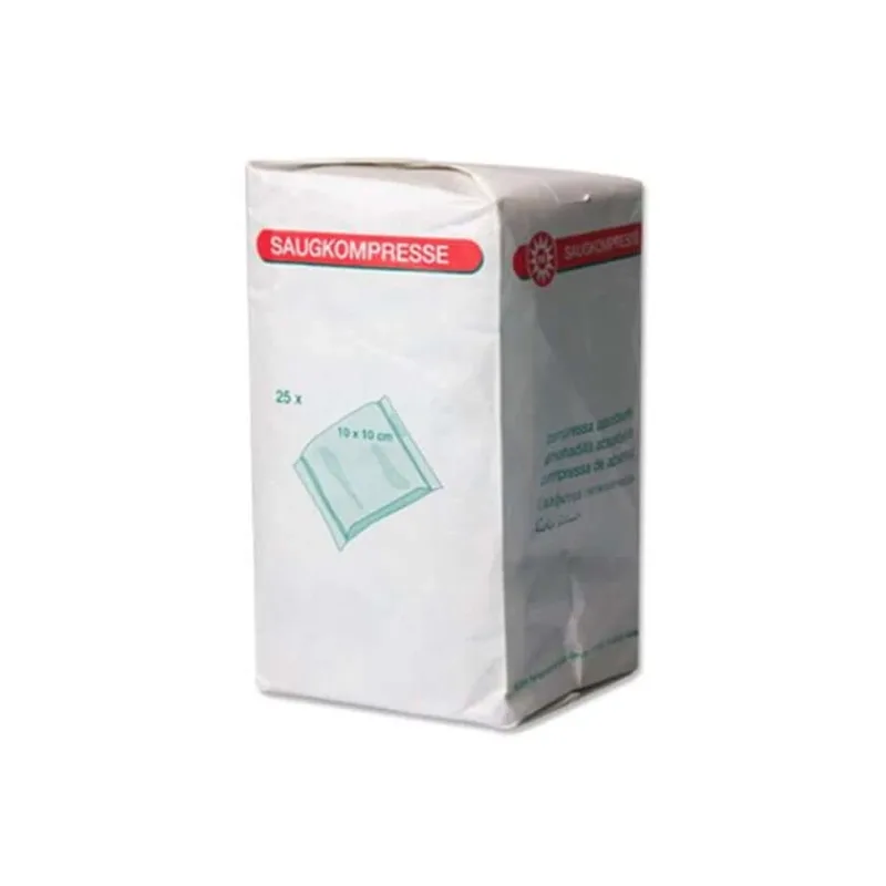 Noba Nobasorb tampoane absorbante, nesterile, 10 x 10 cm 25 buc. — preț și oferte