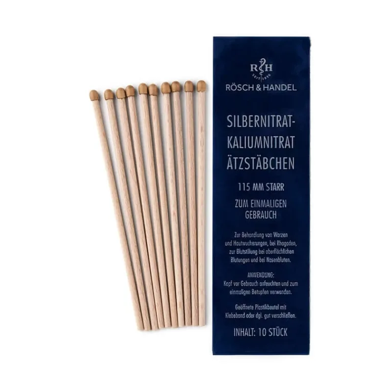 Nitrat de argint nitrat de potasiu tije de gravură 10x115mm rigid 10 buc. — preț și oferte