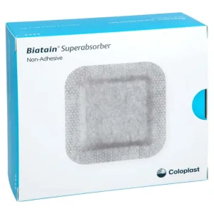 Biatain Superabsorber Non-Adhesive 7.5x7.5 Cm 10 buc.