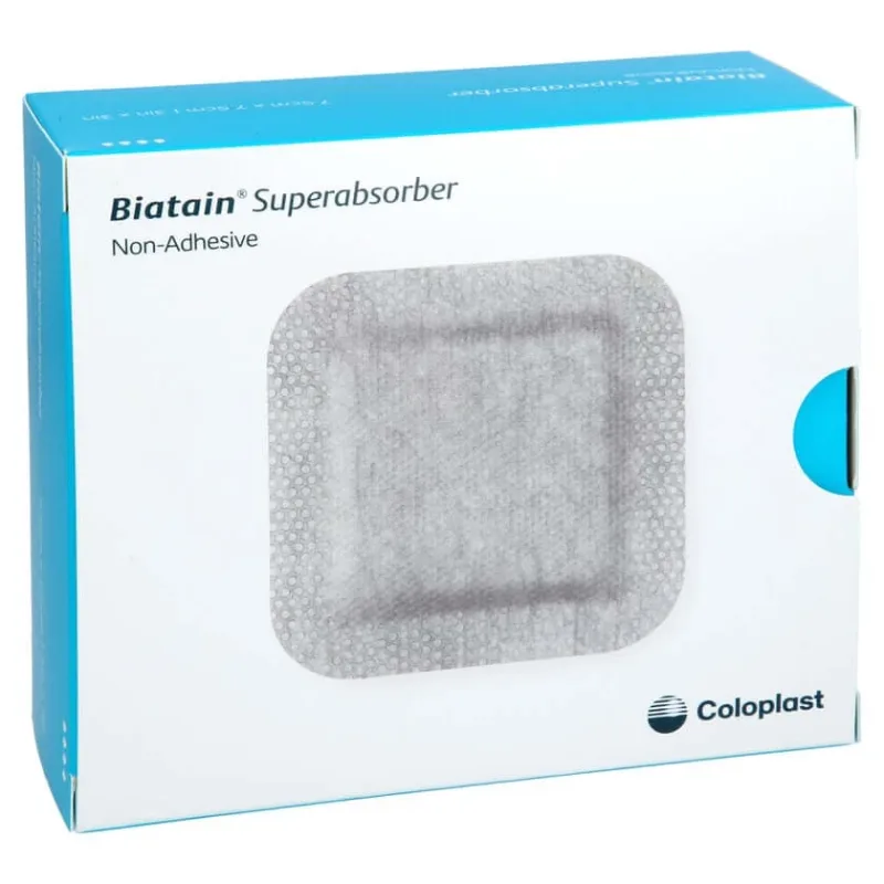 Biatain Superabsorber Non-Adhesive 7.5x7.5 Cm 10 buc. — preț și oferte