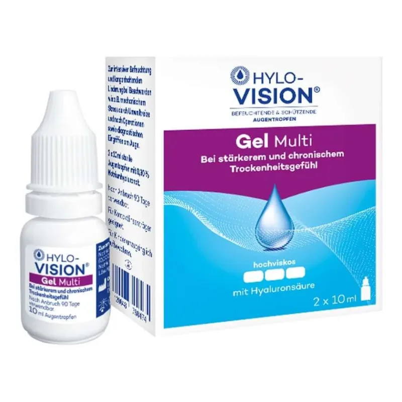 Hylo-Vision Gel Multi 2 x 10 ml — preț și oferte