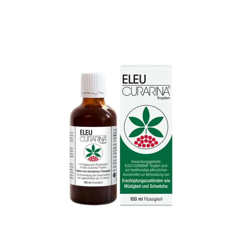 ELEU Curarina picături 1 ml, extract de rădăcină de taiga, flacon de 100 ml — preț și oferte