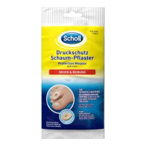 Plasturi din spumă Scholl pentru protecție împotriva presiunii, 9 buc.