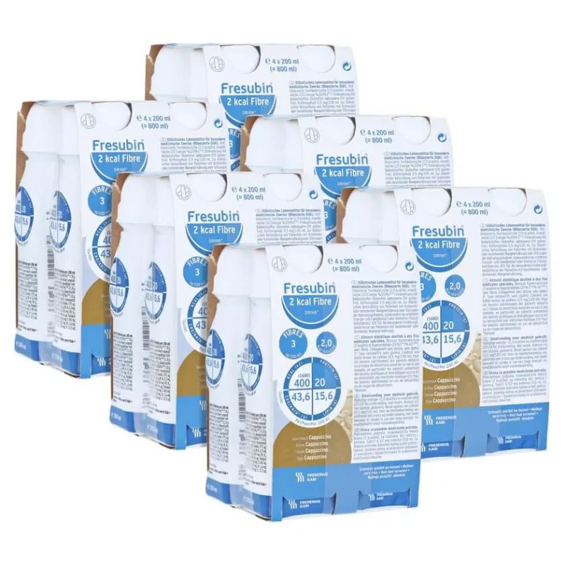 Fresubin 2 kcal Fibre DRINK Cappuccino cutie de 24 x 200 ml — preț și oferte