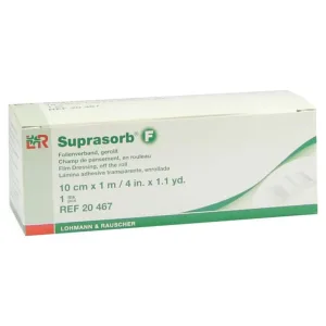 Pansament din folie Suprasorb F, 10 cm x 1 m, în rolă, 1 buc.