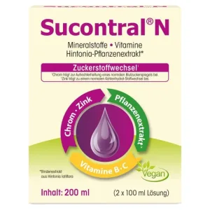 Sucontral N, soluție orală, 2 x 100 ml