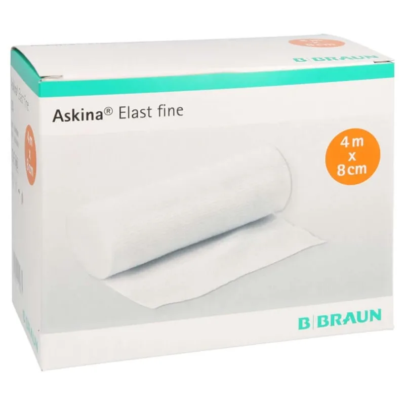 Bandă elastică Askina Fine, 8 cm x 4 m, vrac, 20 bucăți — preț și oferte