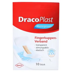 Dracoplast – Plasturi impermeabili pentru vârfurile degetelor, 10 buc.