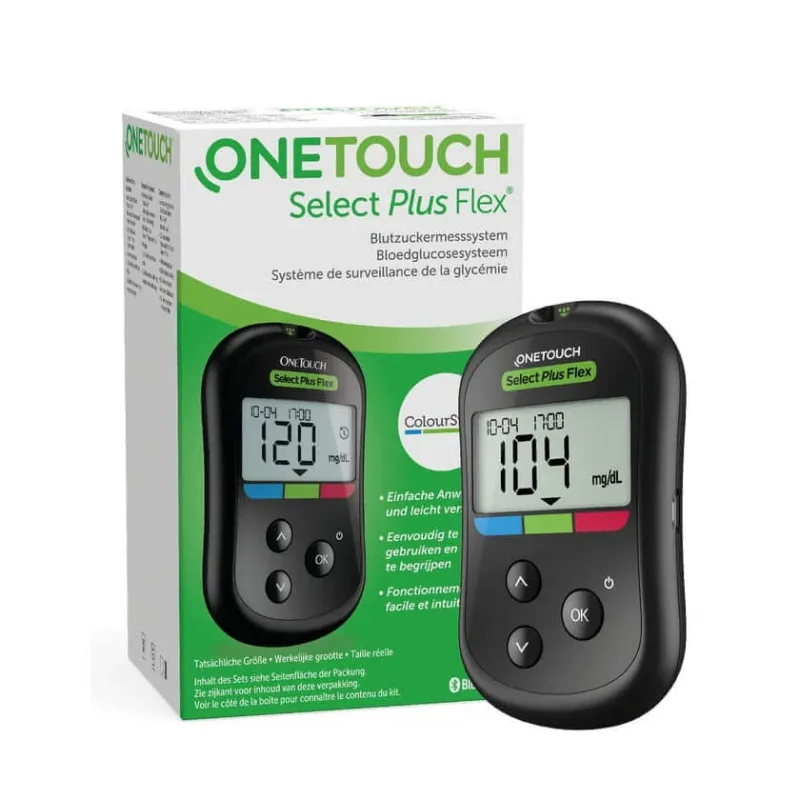 Glucometru OneTouch Select Plus Flex (mg/dL) 1 buc. — preț și oferte