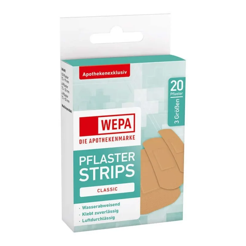 Bande adezive WEPA Classic, hidrofuge, 20 buc. — preț și oferte