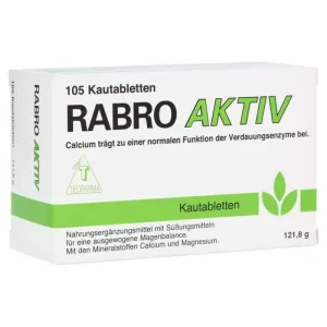 Rabro Aktiv comprimate masticabile 105 buc.