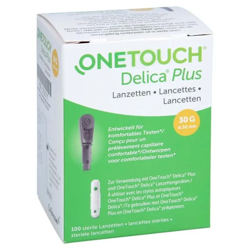 Lancete ONE Touch Delica Plus, 100 buc. — preț și oferte