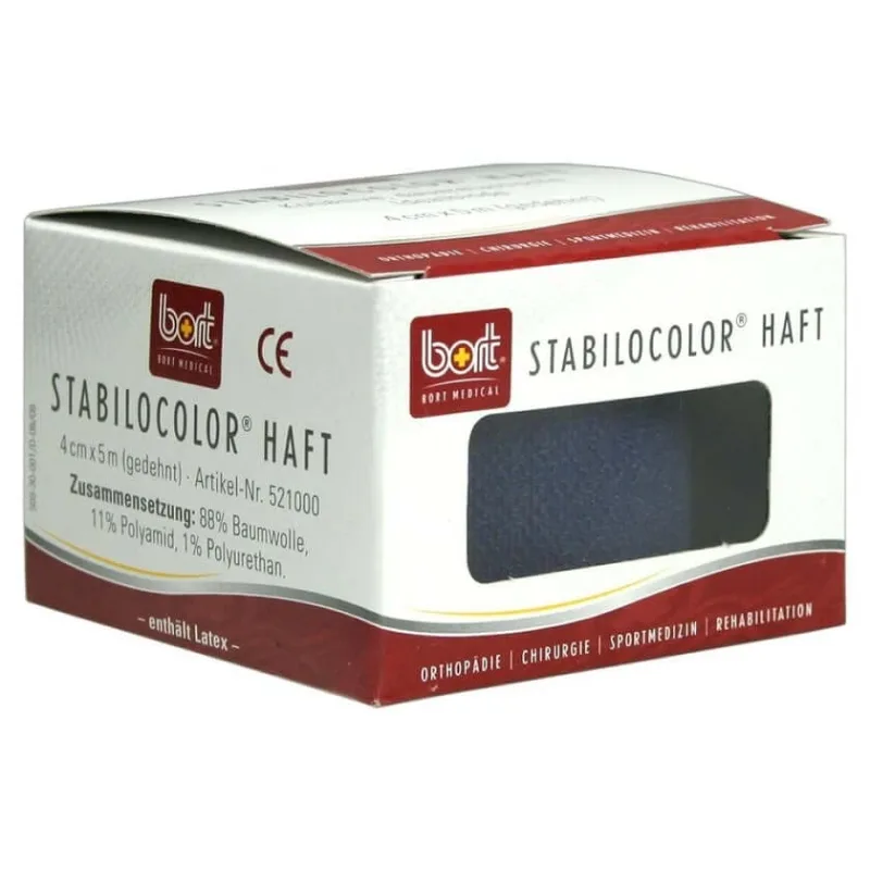 Bandă adezivă BORT Stabilocolor, 4 cm, albastră, 1 buc. — preț și oferte