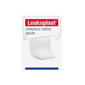 Compresele de tifon Leukoplast, tifon steril, 5 x 5 cm, 25 x 2 buc.