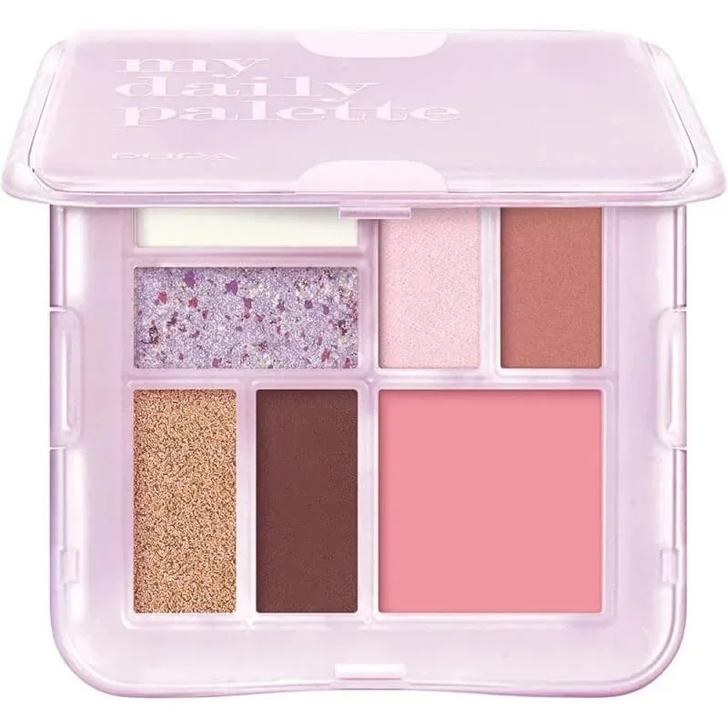 Pupa My Daily Palette – paletă de farduri multifuncțională nr. 003 Lilac Breeze — preț și oferte